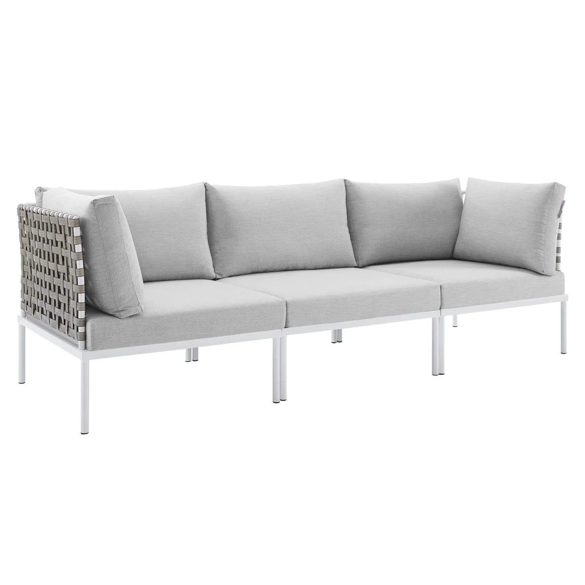 Outdoor Patio Sofa – Aluminum Frame with Sunbrella Fabric, Weather-Resistant Seating - Image 9
