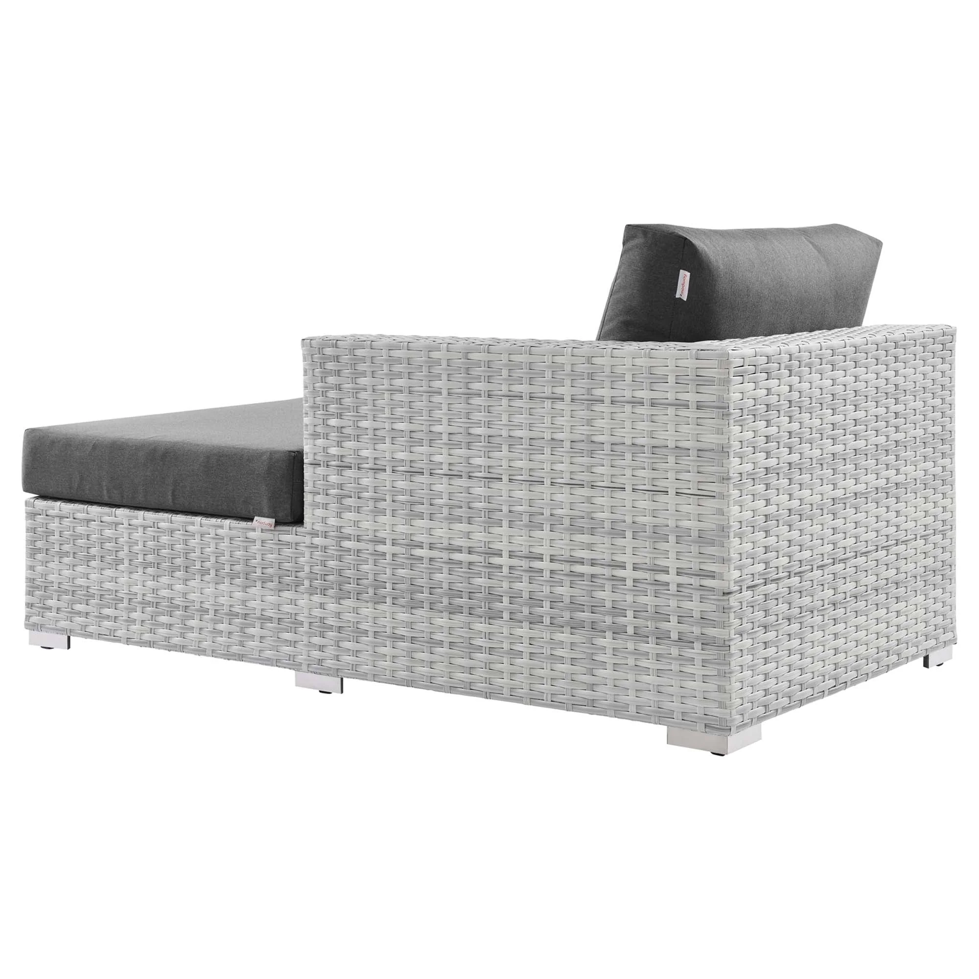 Outdoor Right Arm Woven Chaise - Patio Seating Sectional Component for Outdoor Living - Image 25