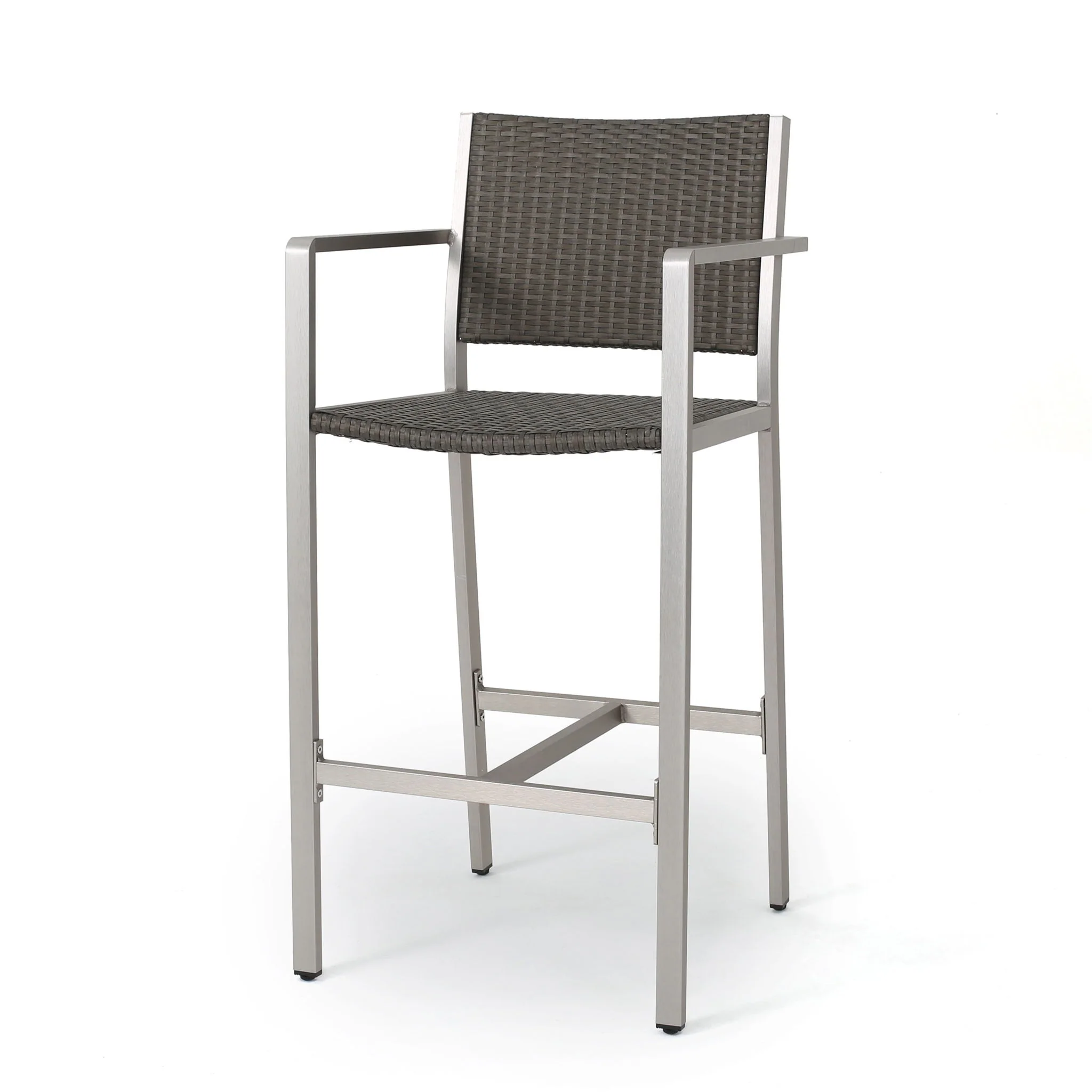 Outdoor Rust Proof Aluminum Barstools (Set of 2) - Image 15