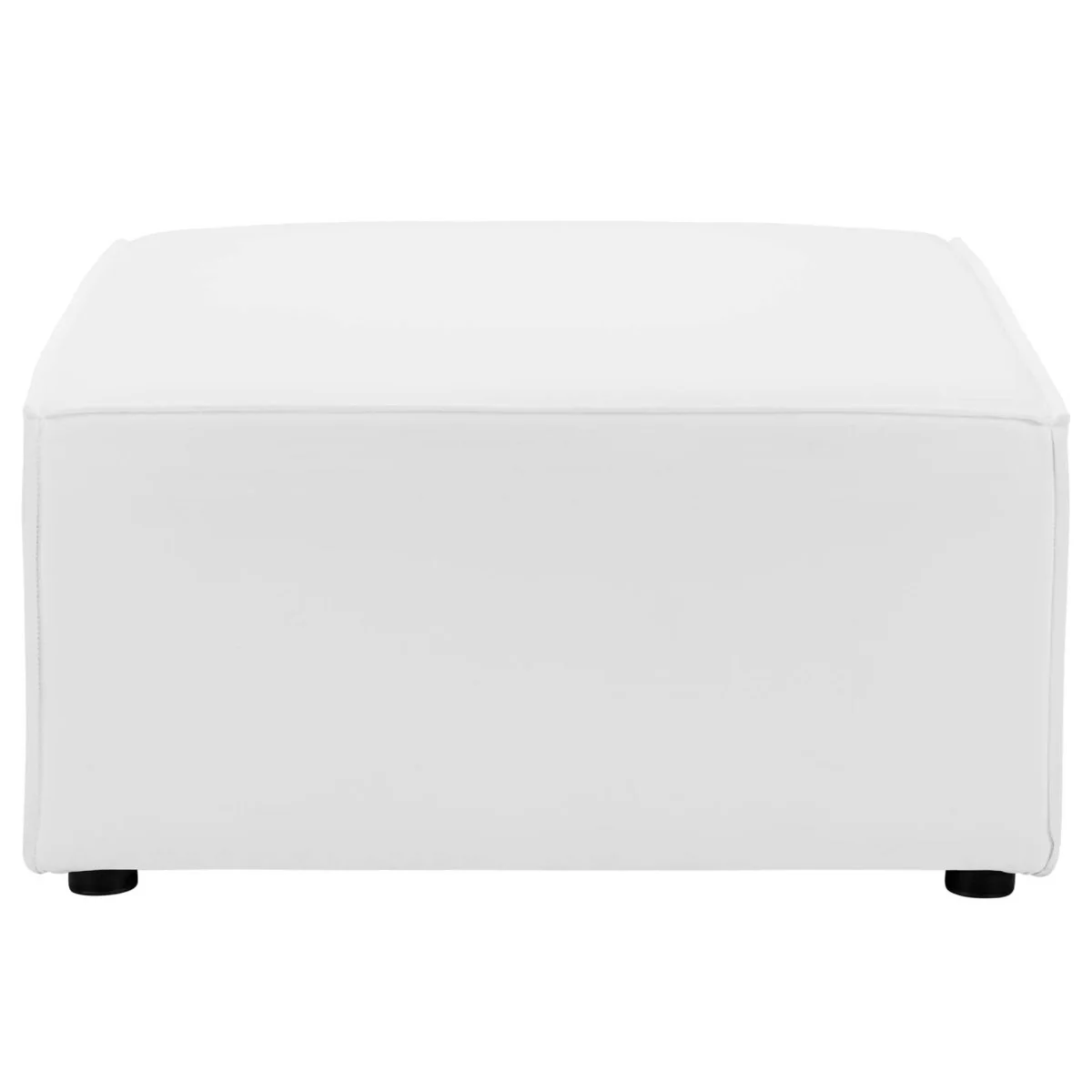 Outdoor Upholstered Aluminum Loveseat and Ottoman Set for Patio and Deck - Image 7
