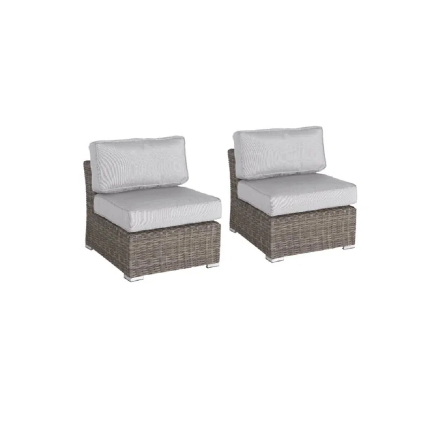 Outdoor Wicker Seating Group With Cushions - Image 23