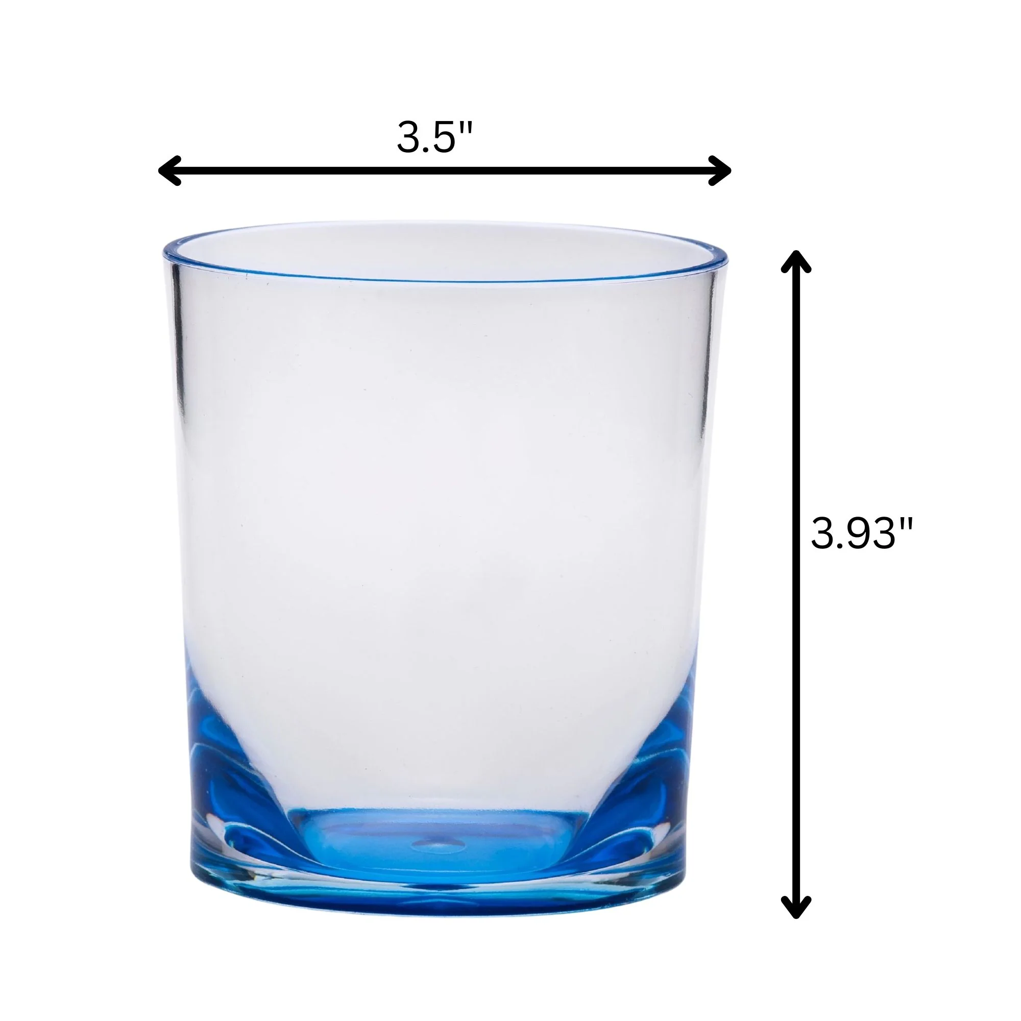 Oval Halo Acrylic Glasses (Set of 4) - Image 6
