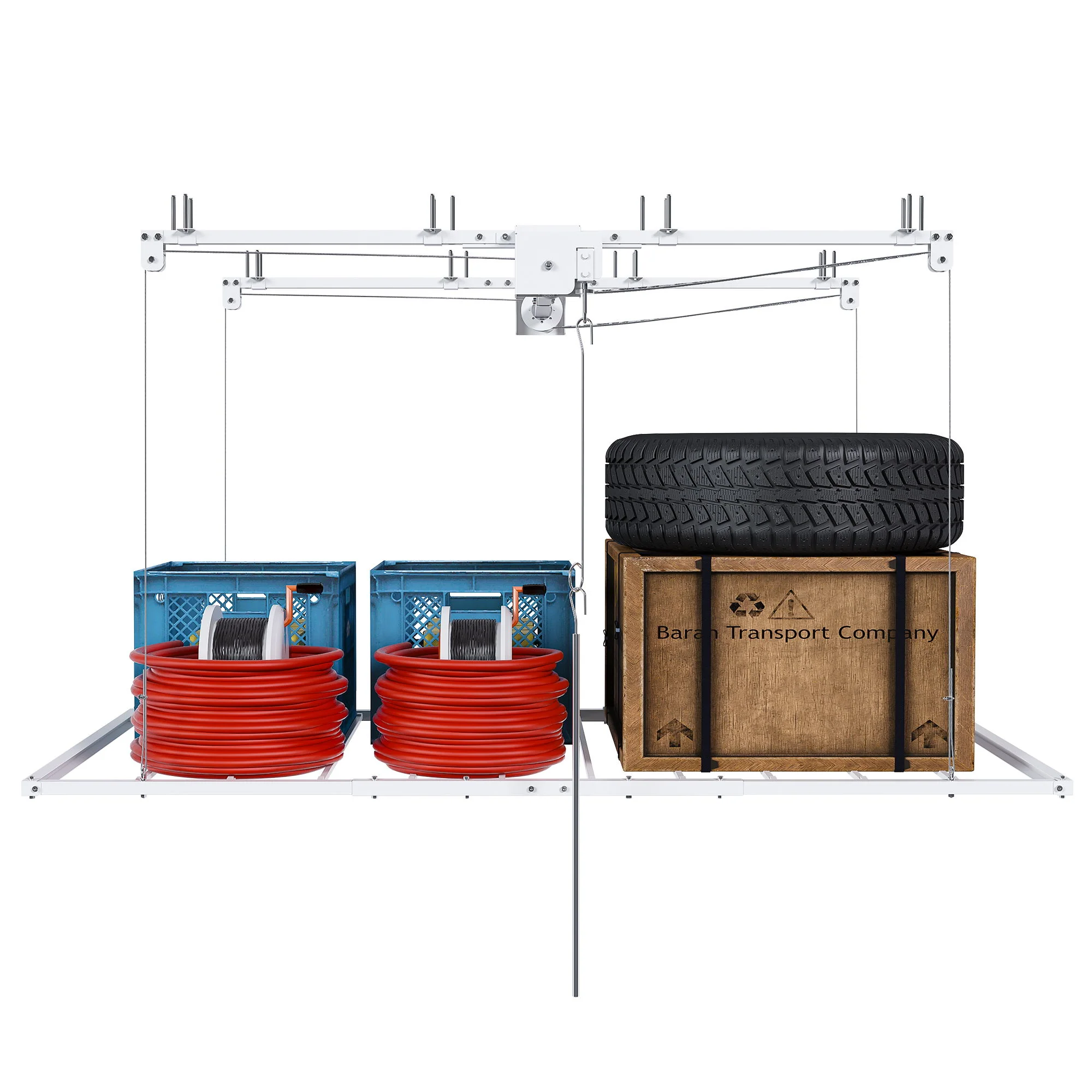 Overhead Garage Storage Rack - Image 22