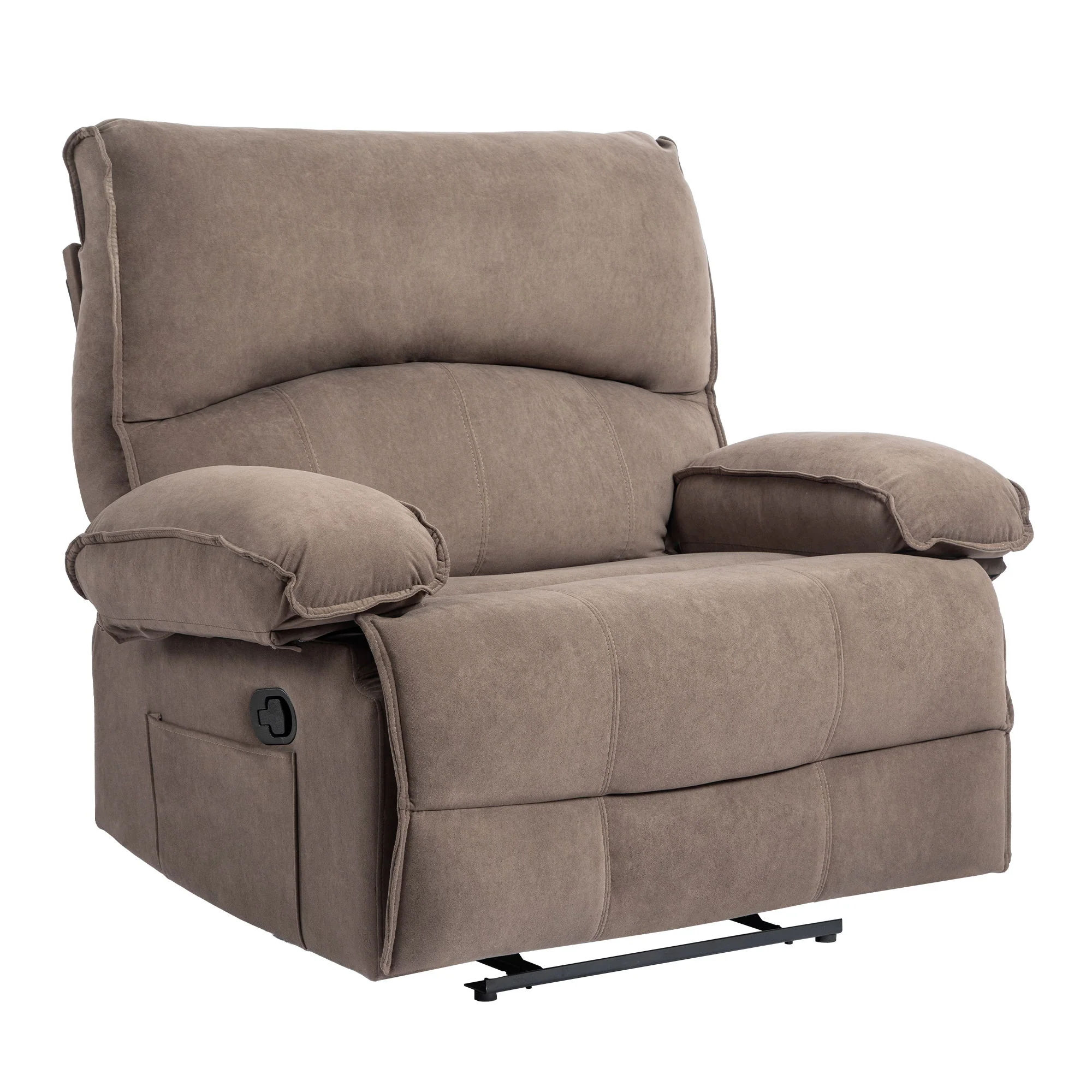 Oversized Manual Recliner Chair Sofa For Living Room - Image 2