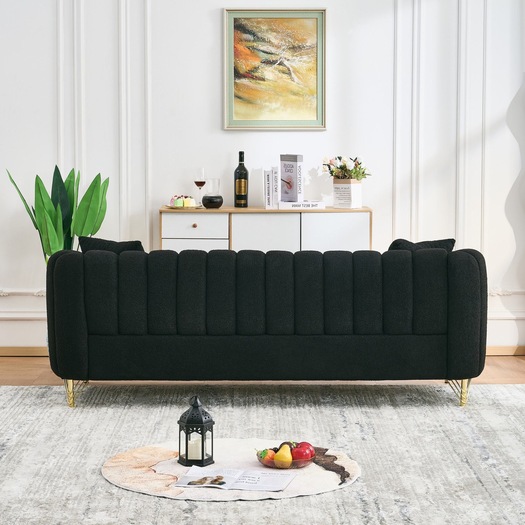 Oversized Sofa, Deep Tufted Couch - Image 18