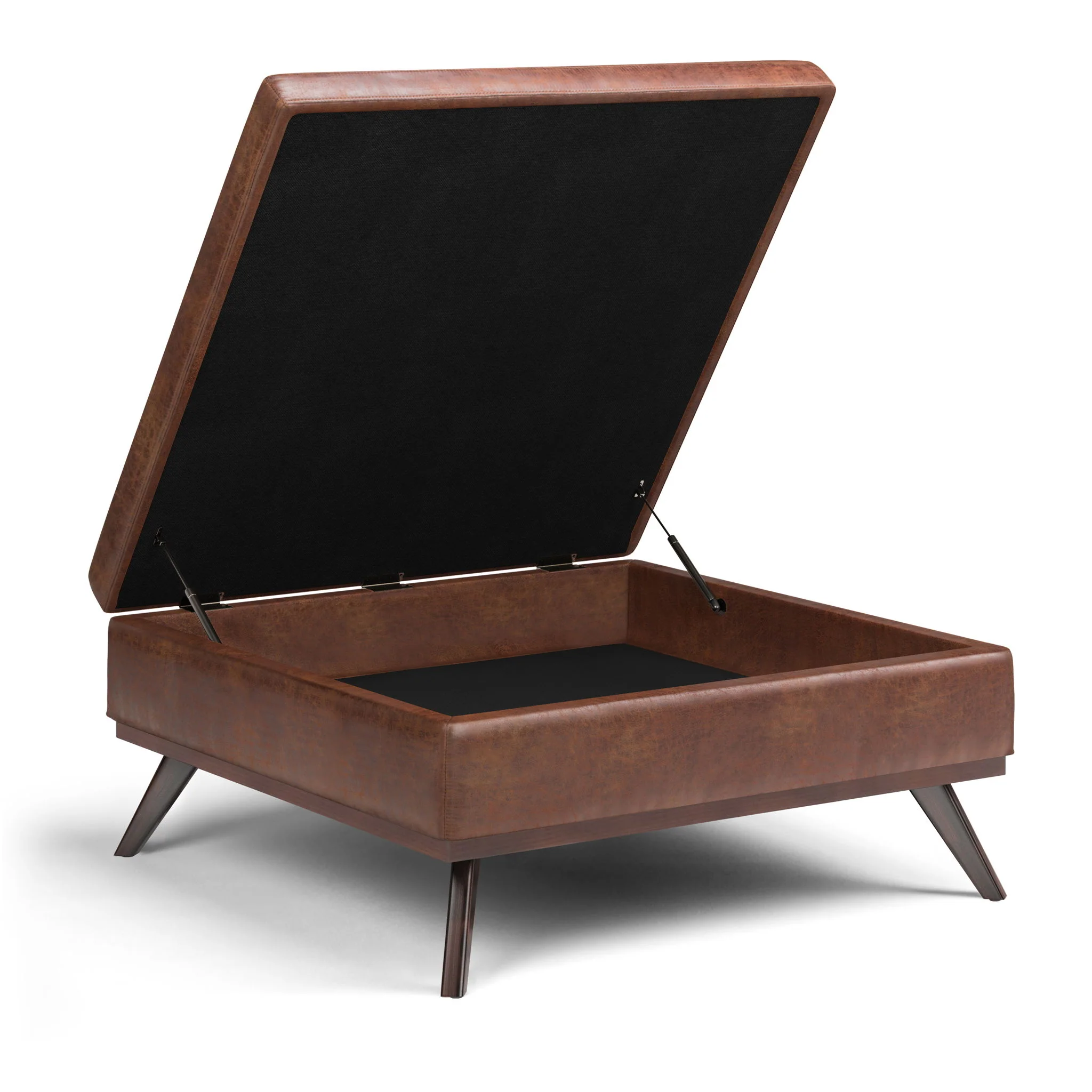 Owen - Multifunctional Square Coffee Table Storage Ottoman - Image 77