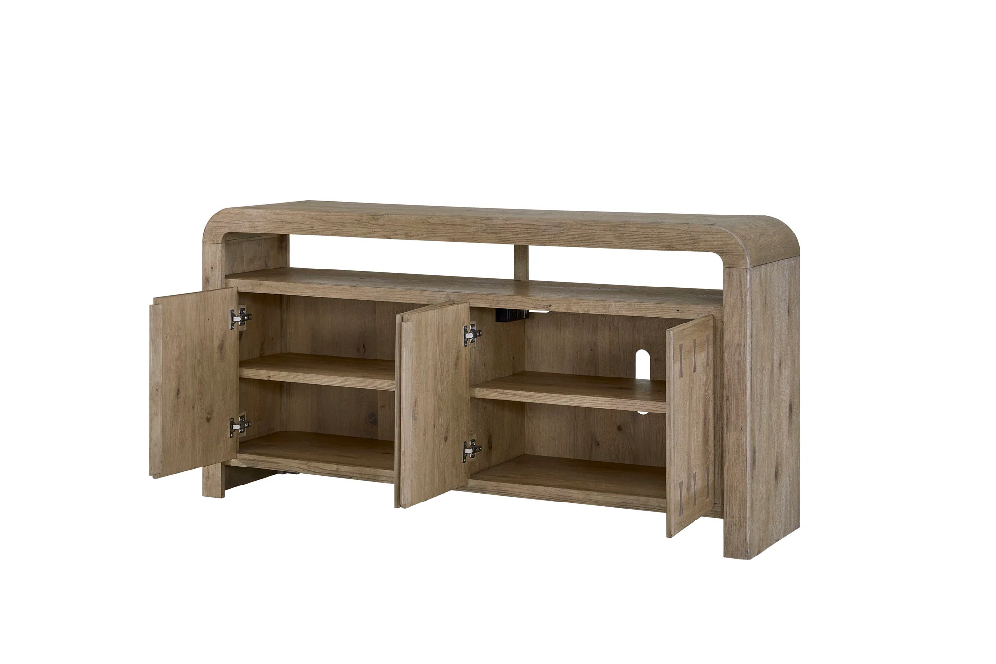 Pagosa - Bowtie Console - English Knotty Oak - Image 5