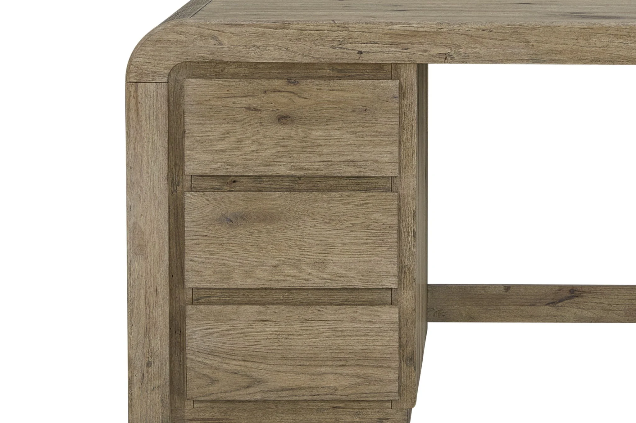 Pagosa - Junior Executive Desk - English Knotty Oak - Image 4