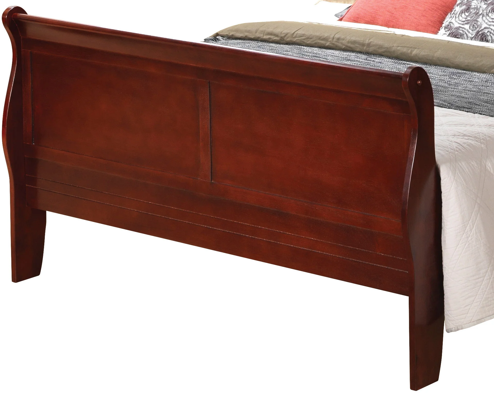 Panel Sleigh Bed - Image 28