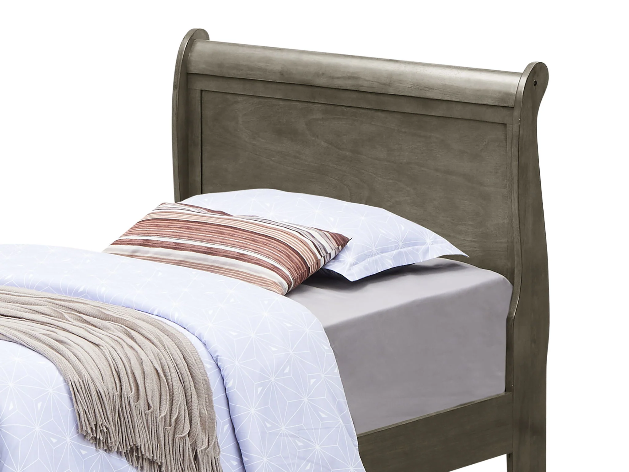 Panel Sleigh Bed - Image 42