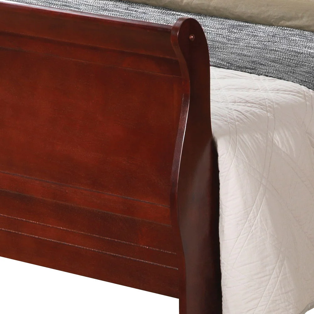 Panel Sleigh Bed - Image 48