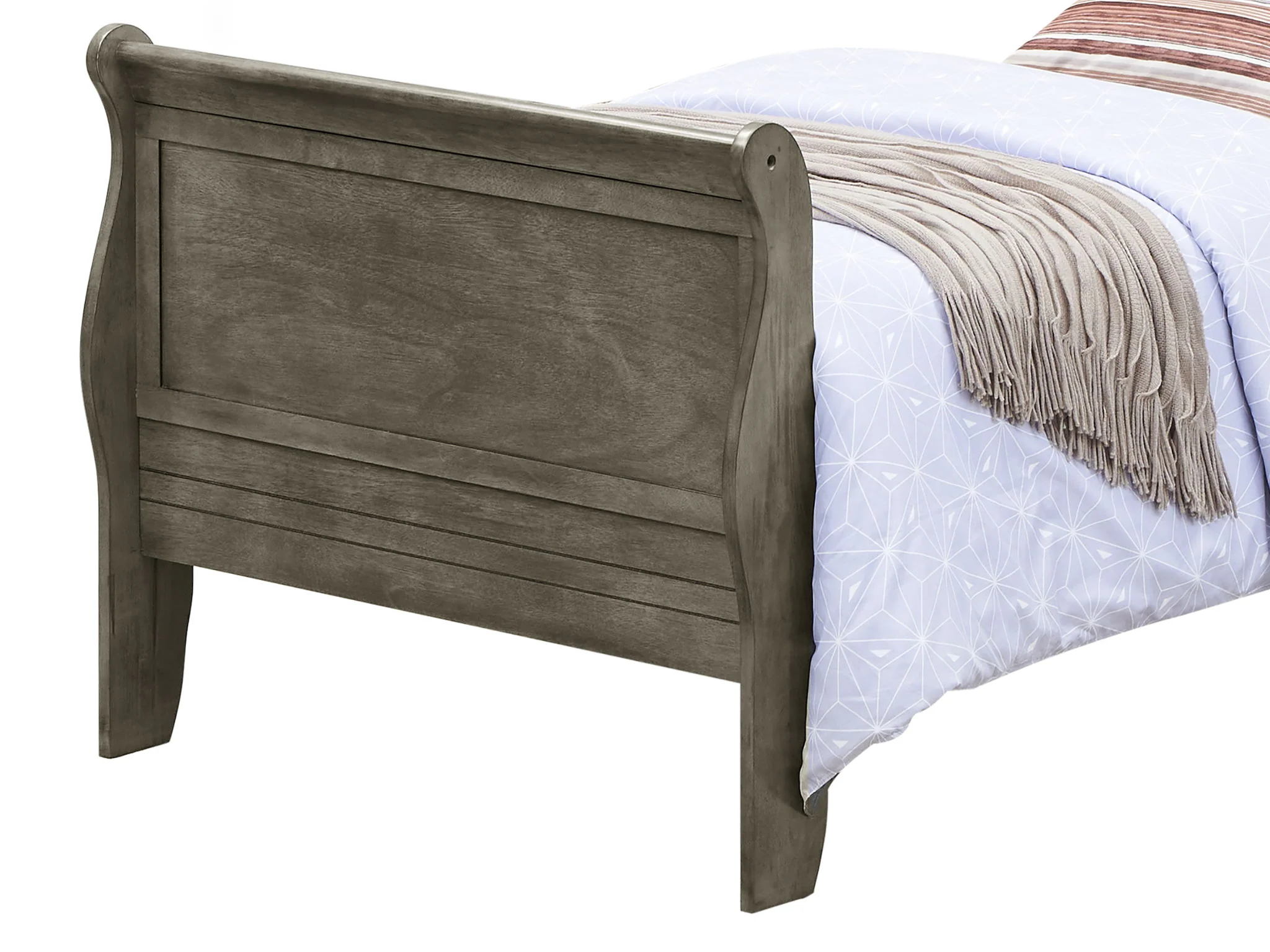 Panel Sleigh Bed - Image 57