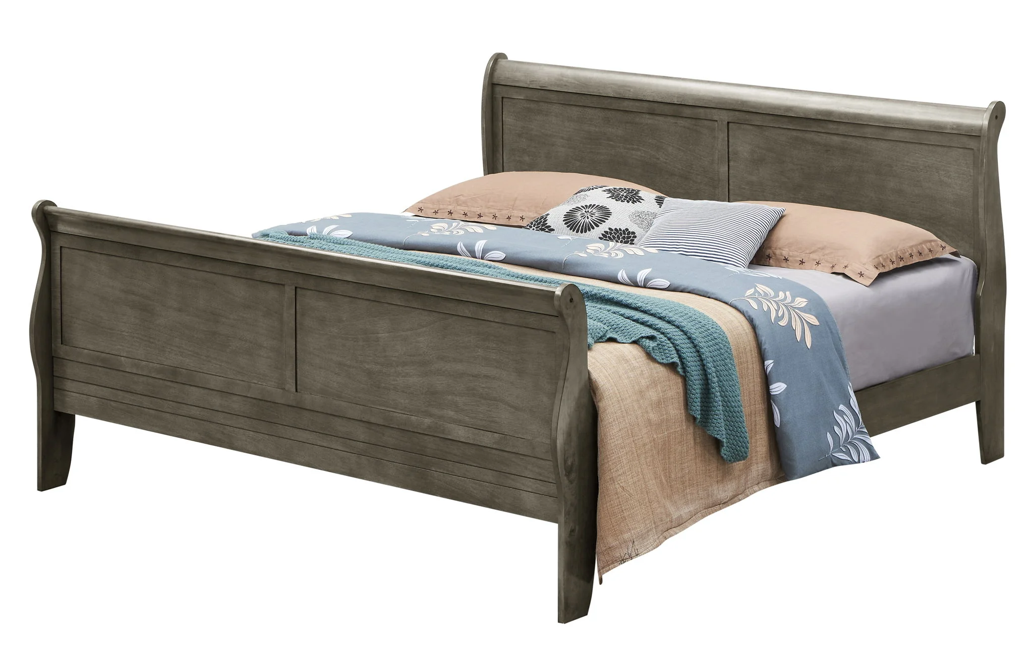 Panel Sleigh Bed - Image 8