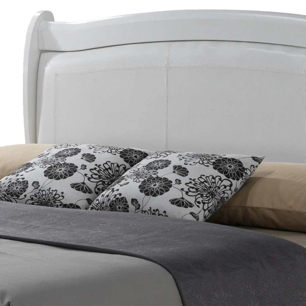 Panel Sleigh Bed Elegantly Crafted - Image 36