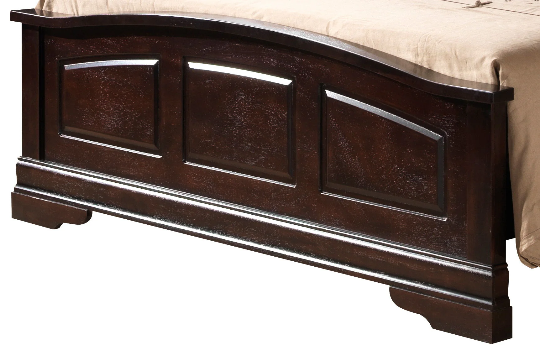 Panel Sleigh Bed Elegantly Crafted - Image 9