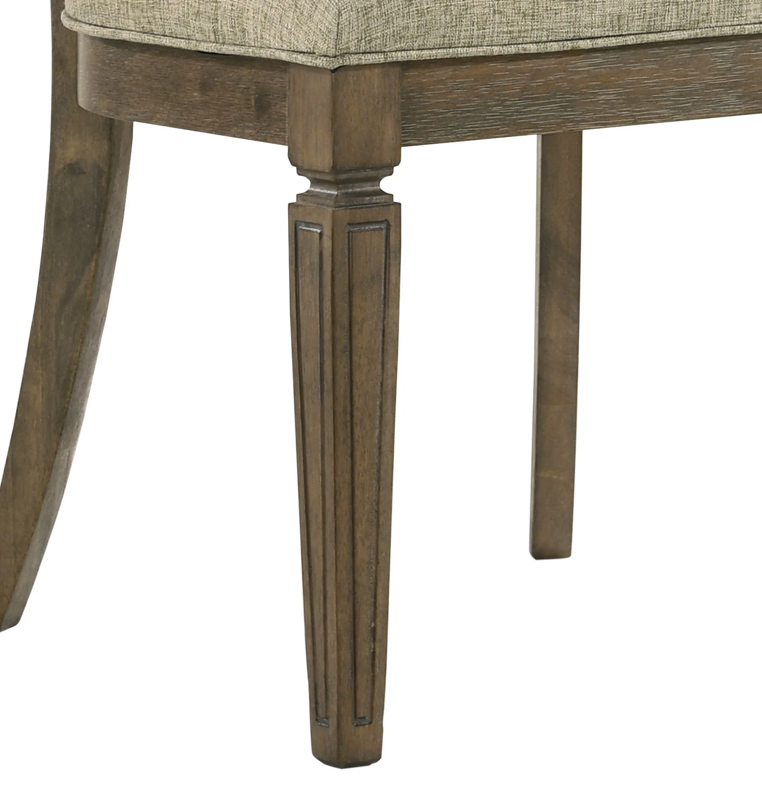 Parfield - 5 Pieces Round Dining Room Set - Light Brown / Oak - Image 3