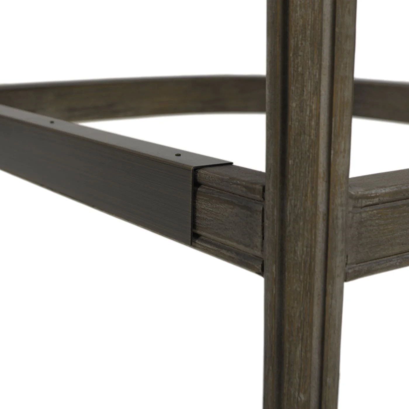 Paris - Farmhouse Counter Height Bar Stool With Backrest - Image 3