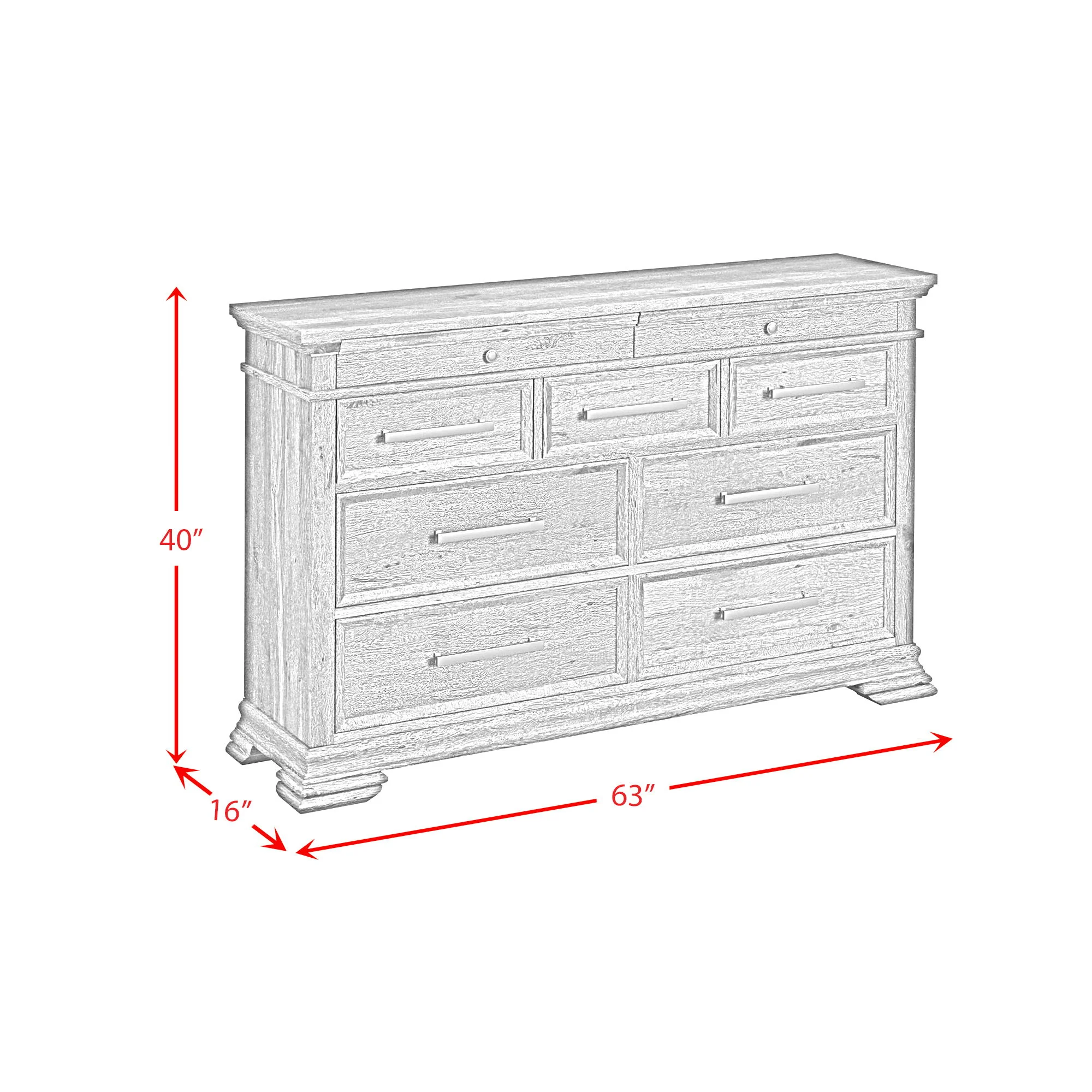 Park Ridge - 9-Drawer Dresser - Image 3
