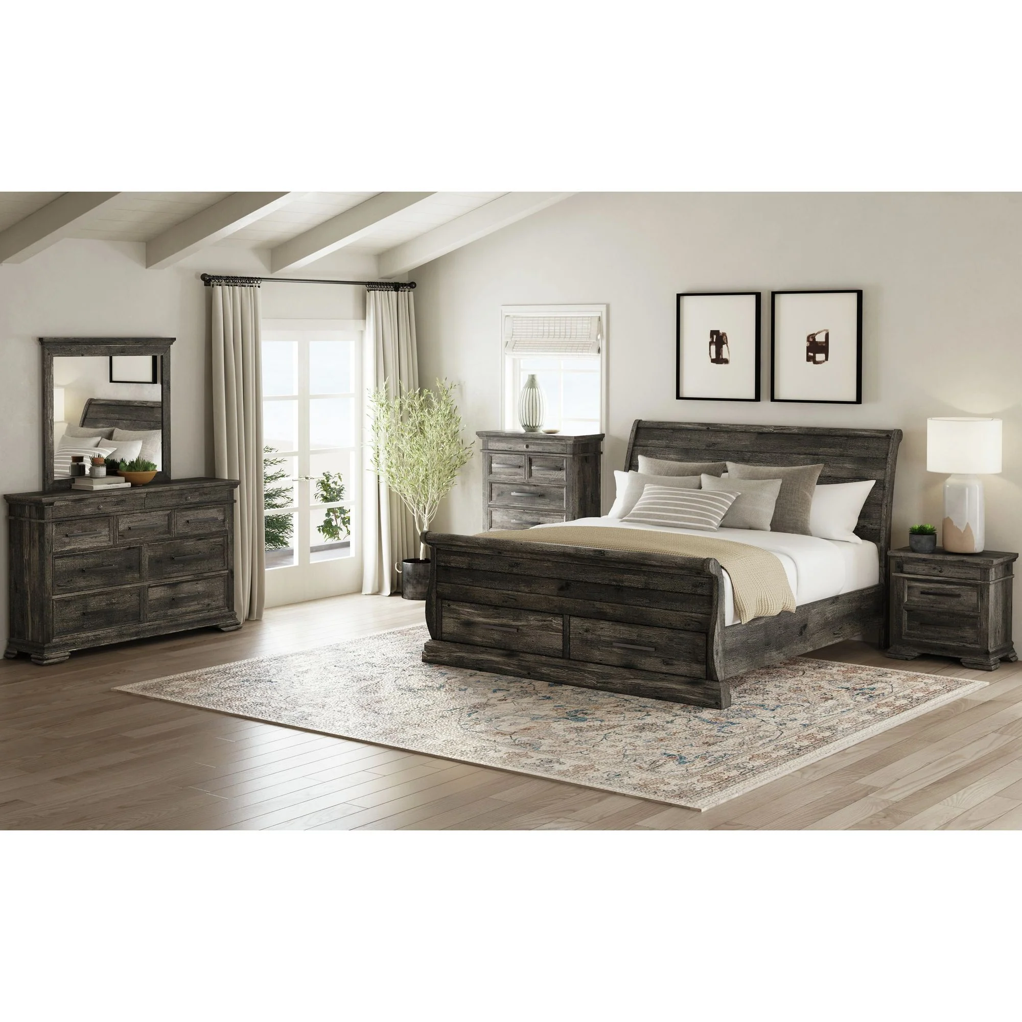 Park Ridge - Sleigh Storage Bedroom Set - Image 8