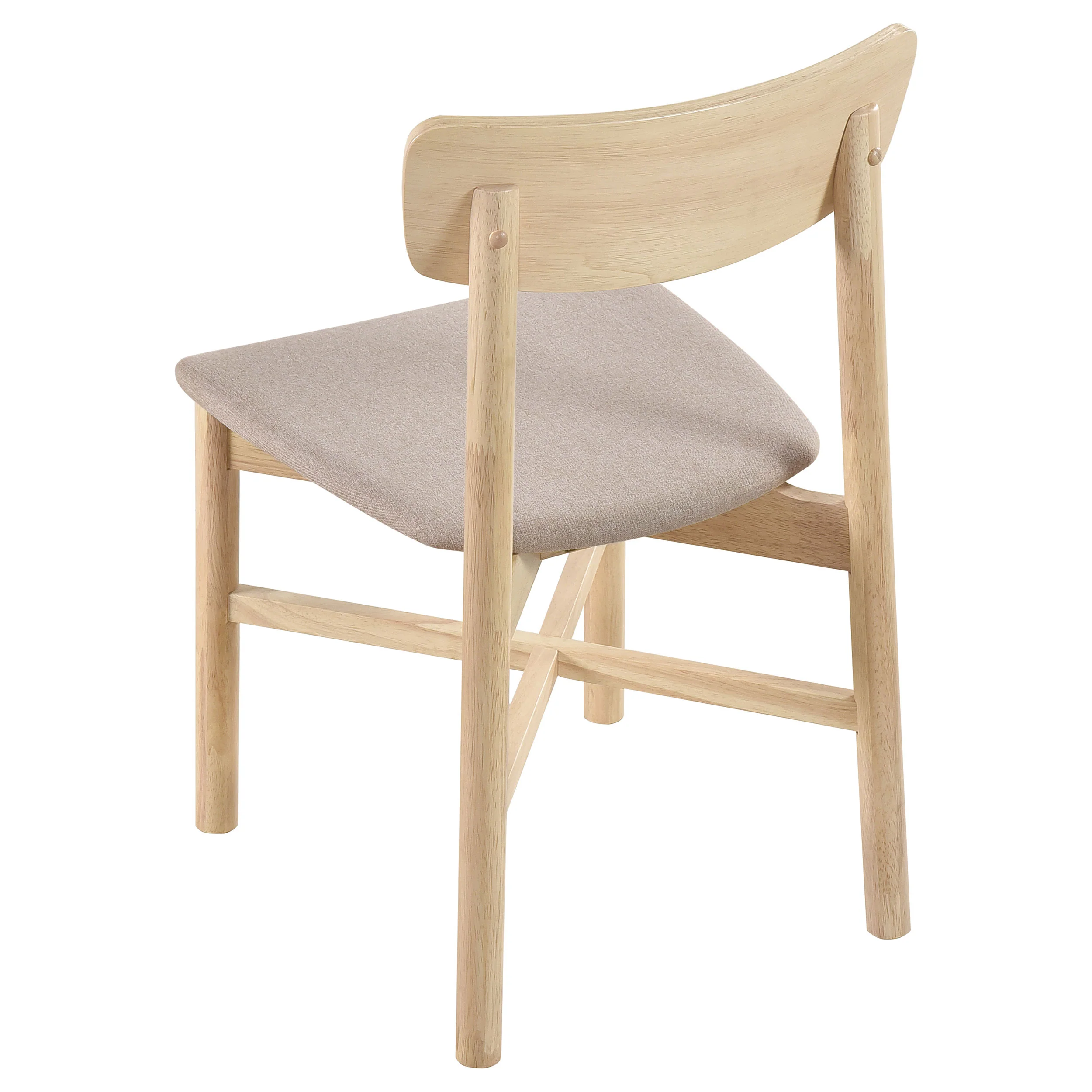 Parkridge 5-Piece 59-Inch White Washed Wood Dining Set - Image 10
