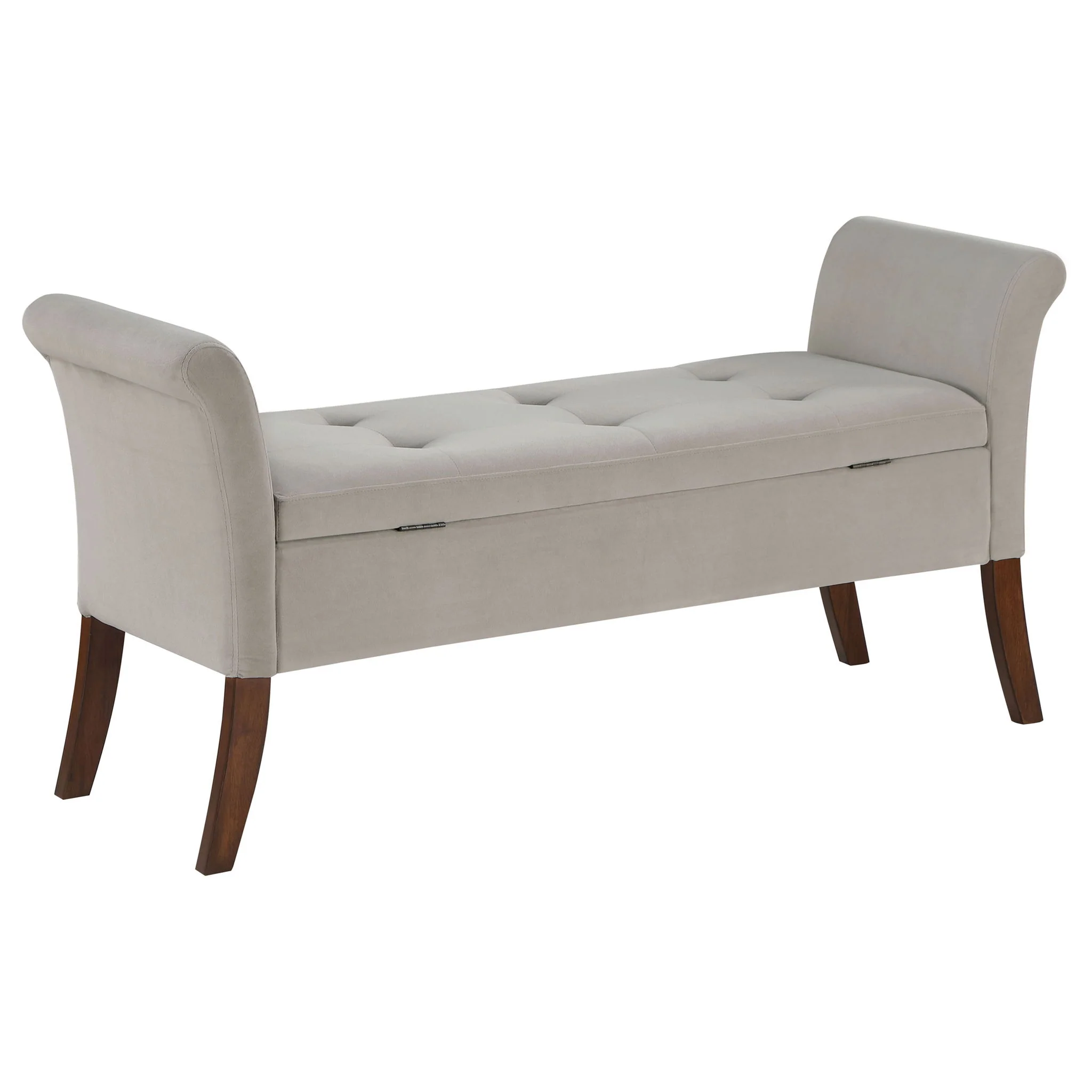 Pasley - Rolled Arm Storage Bench