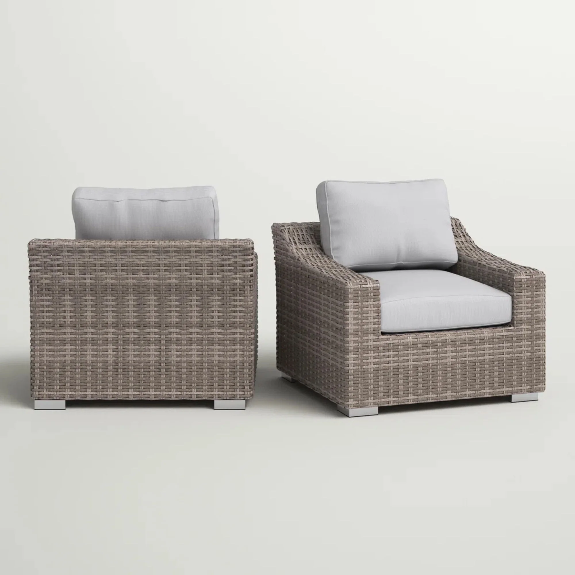 Patio Chair With Cushions Modern Design - Image 7