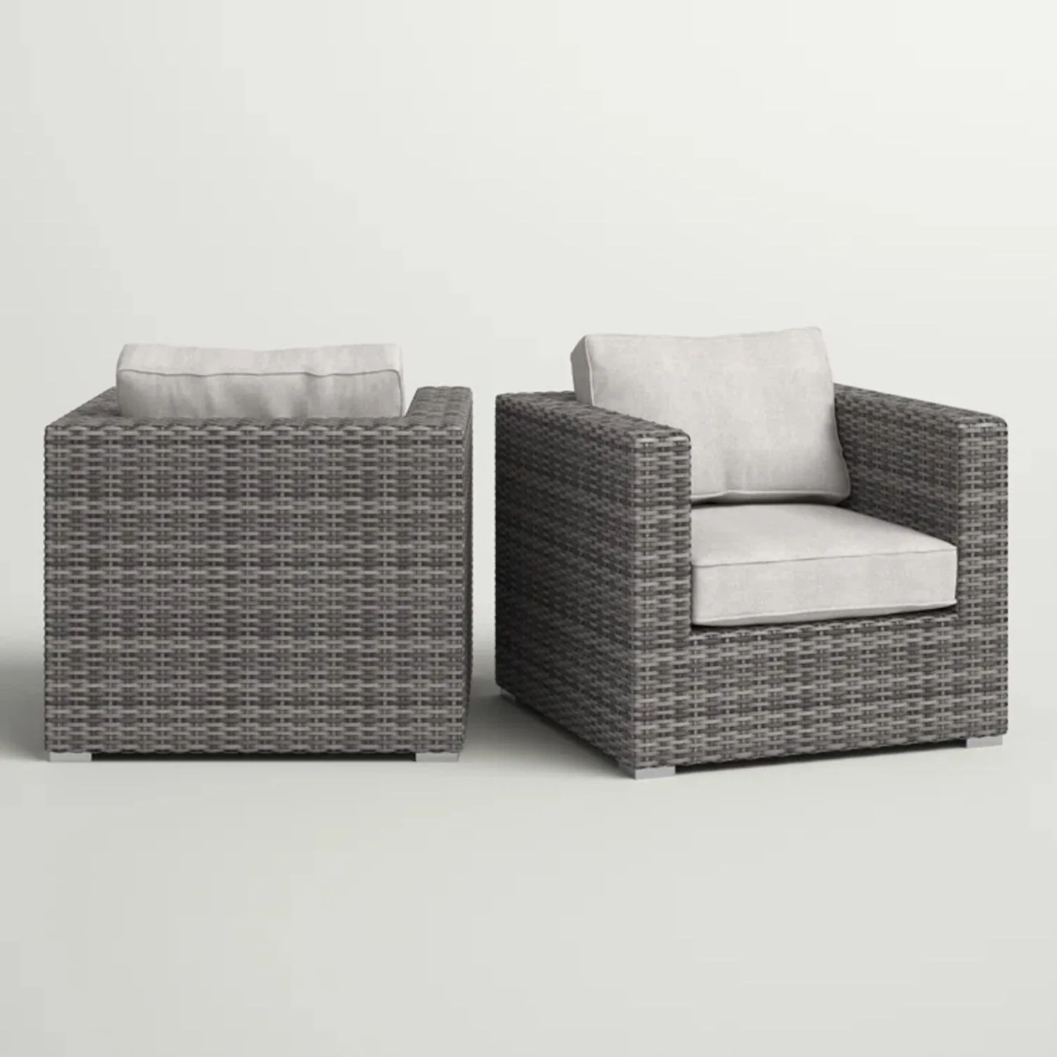 Patio Chair With Cushions Stylish Design - Image 7