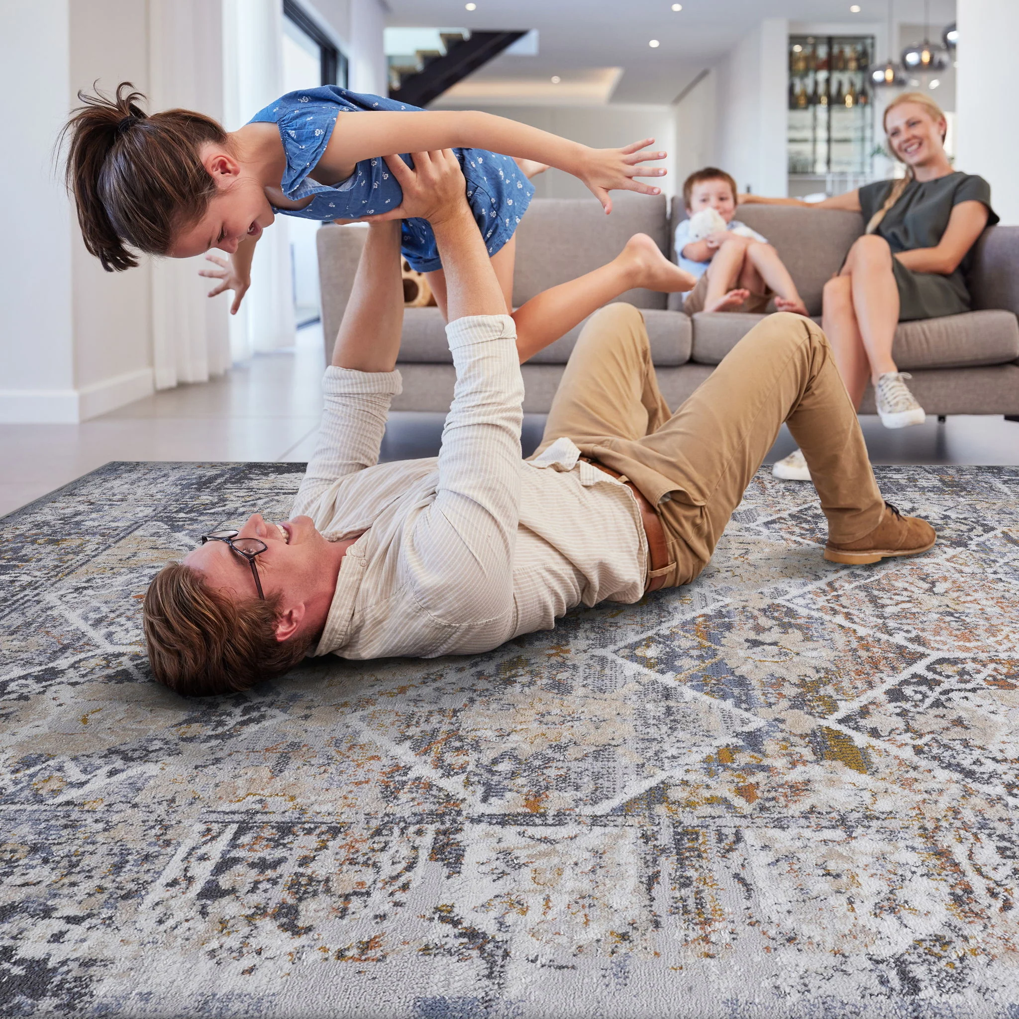 Payas - 6' X 9' Traditional Area Rug - Multi - Image 2