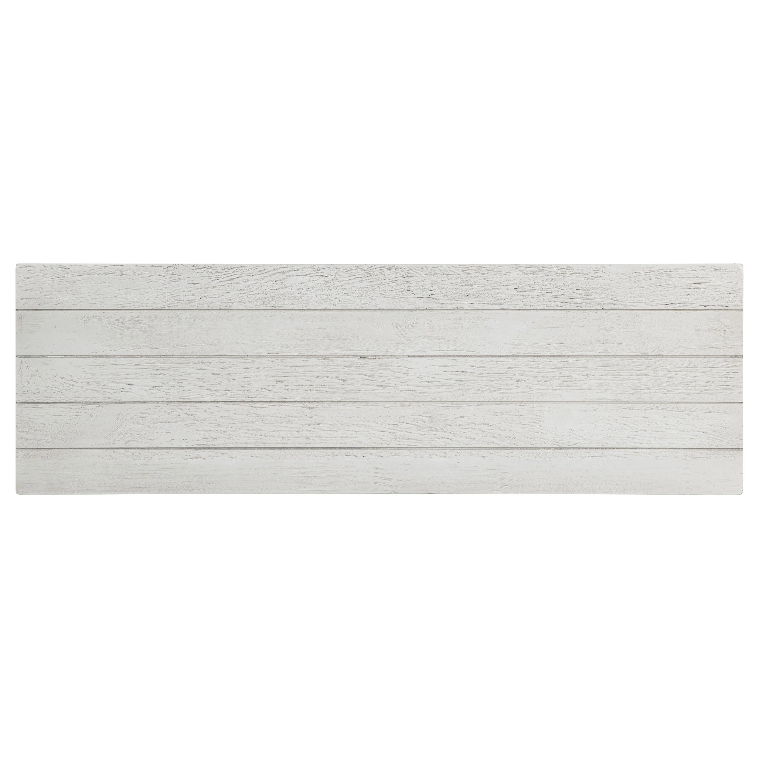 Payne Wood Entryway Console Table in Distressed White - Image 3