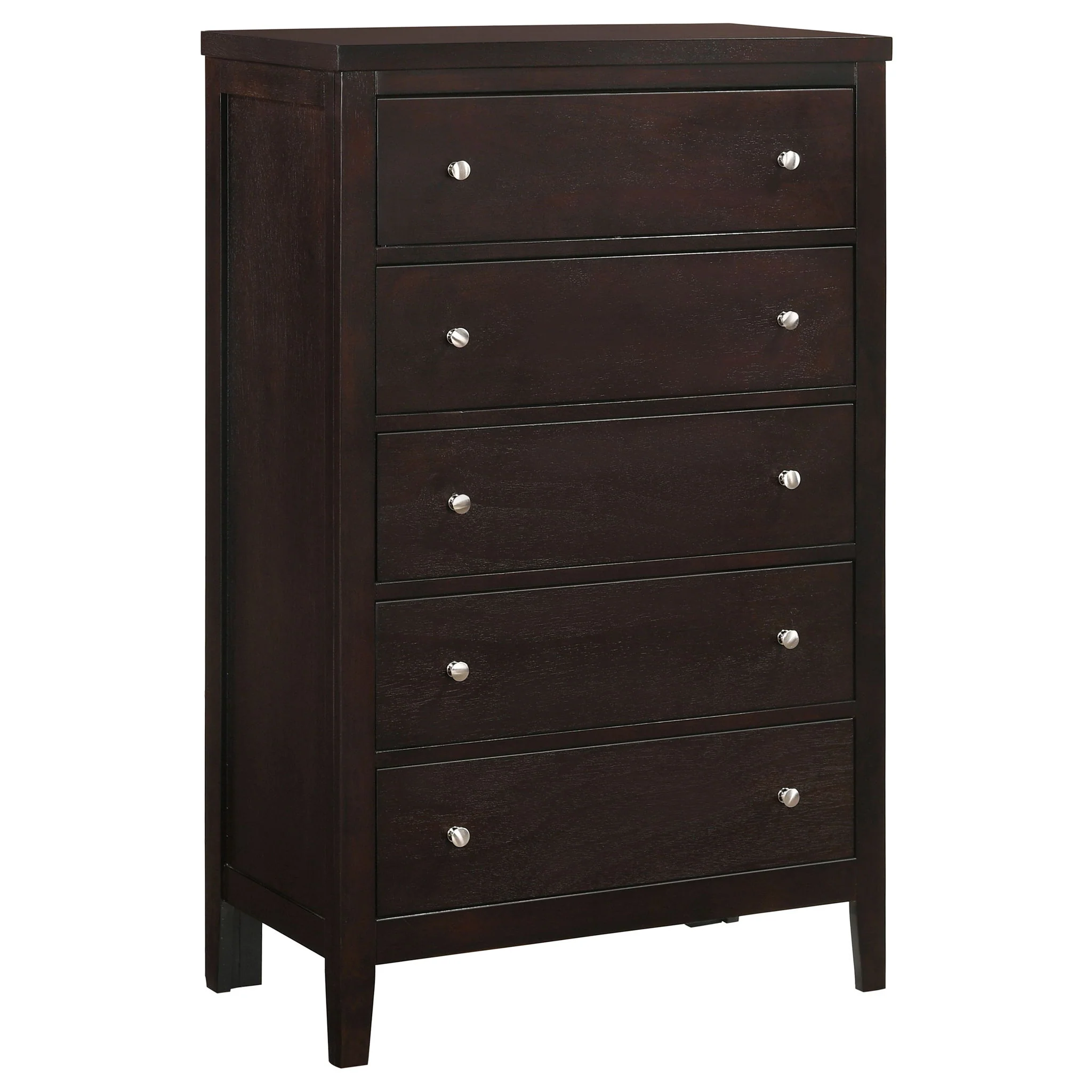 Payton - 5 Drawer - Cappuccino