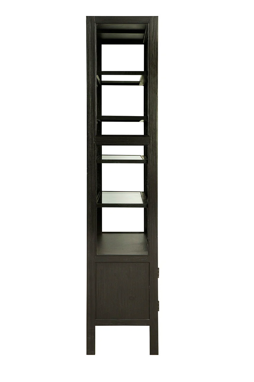 Peebles - Display Cabinet - Black - Image 5
