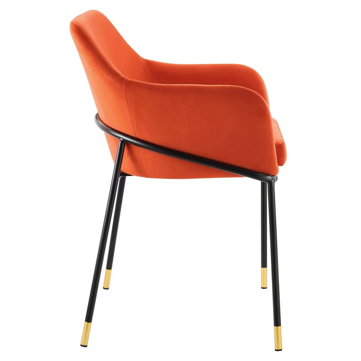 Performance Velvet Dining Armchair Set of 2 - Image 3