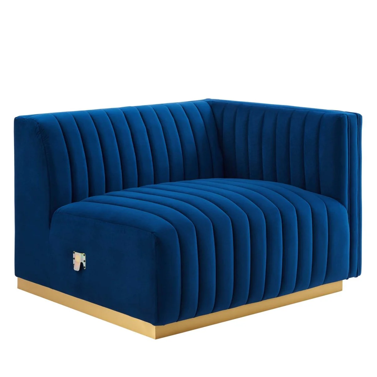 Performance Velvet Right-Arm Sectional Chair 41.5 Inch - Image 19