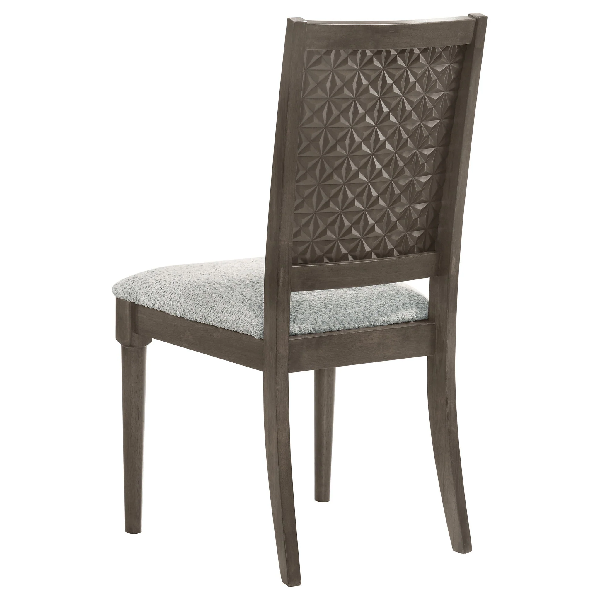 Perkins - Upholstered Dining Side Chair (Set of 2) - Dark Brown - Image 4