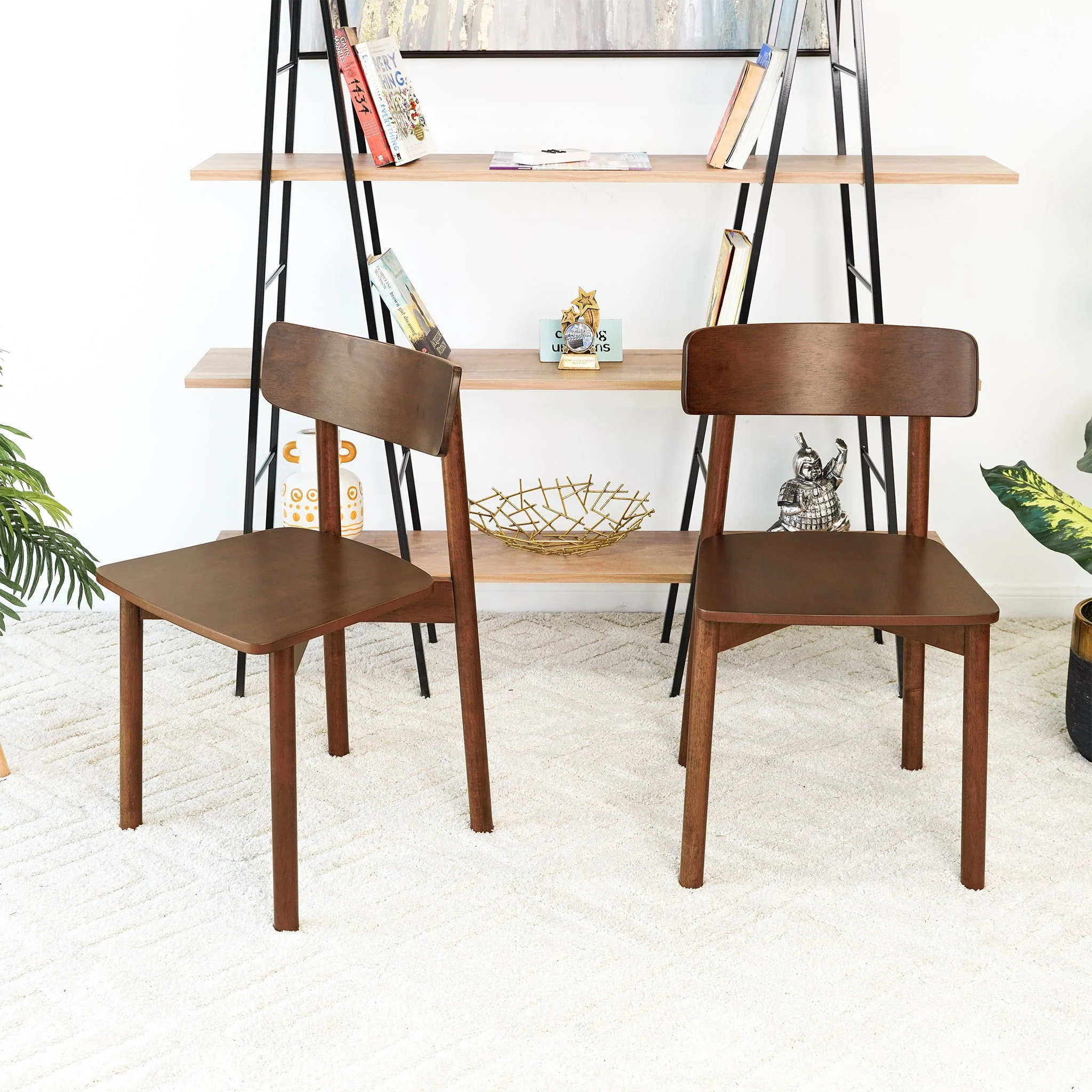 Dining Chair (Set of 2) - Rich Walnut - Image 7