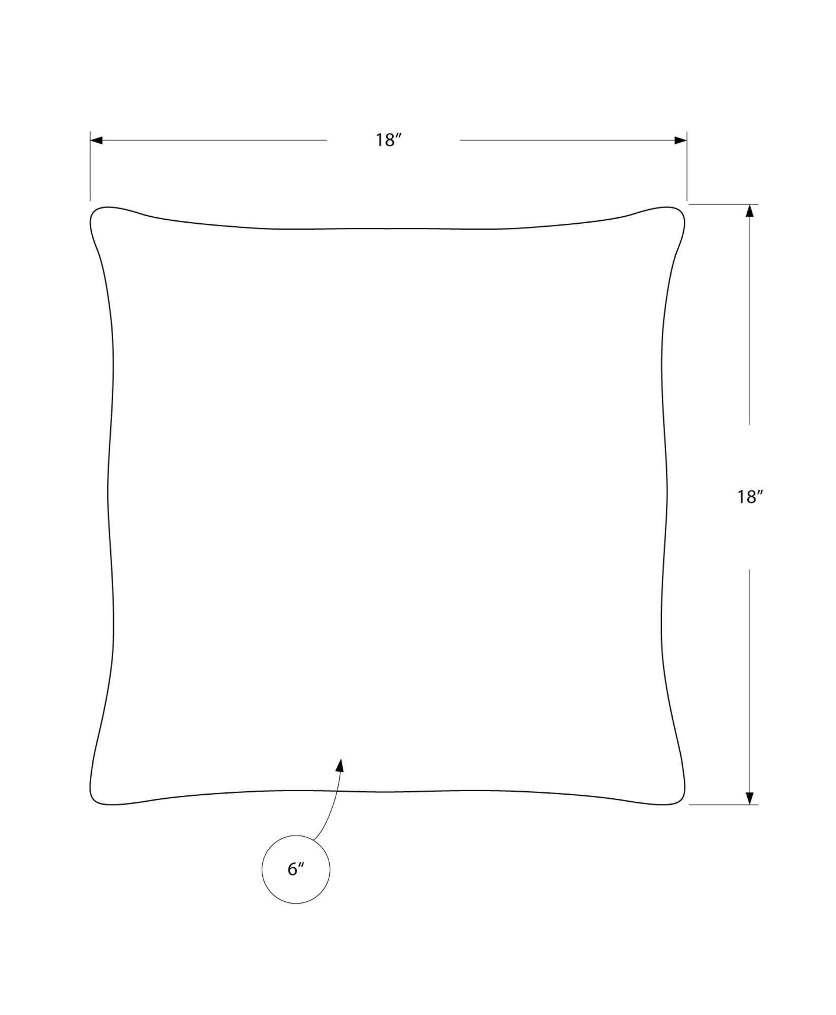 Pillows, Square, Insert Included, Decorative Throw, Hypoallergenic - Image 40