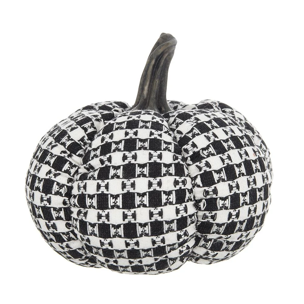Plaid Pumpkin Decor, For Holiday Halloween Decoration - Image 7
