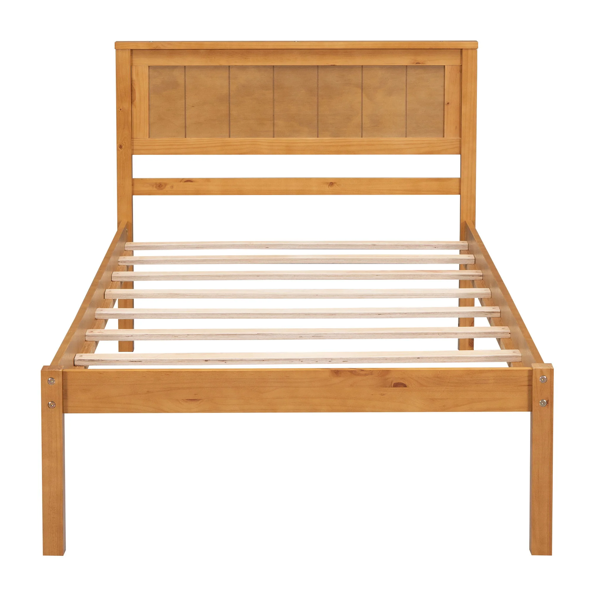 Platform Bed Frame With Headboard - Image 6