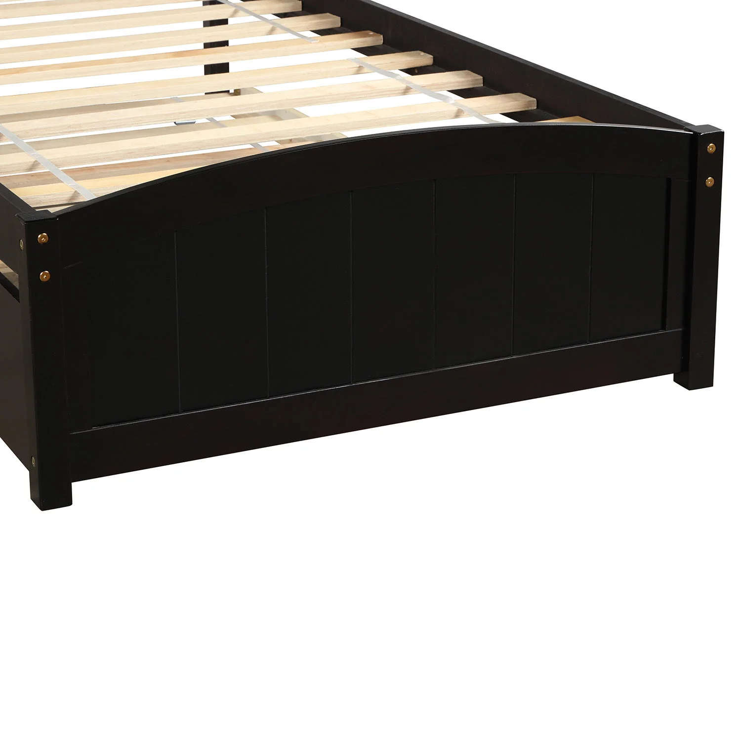 Platform Bed & Headboard, Footboard And Wood Slat Support - Image 46