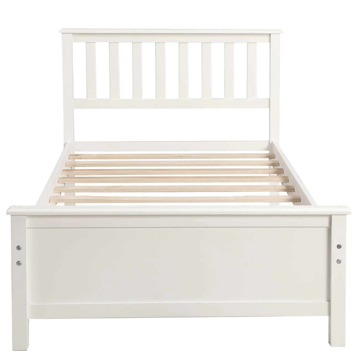 Platform Bed With Headboard, Footboard And Wood Slat Support - Image 14