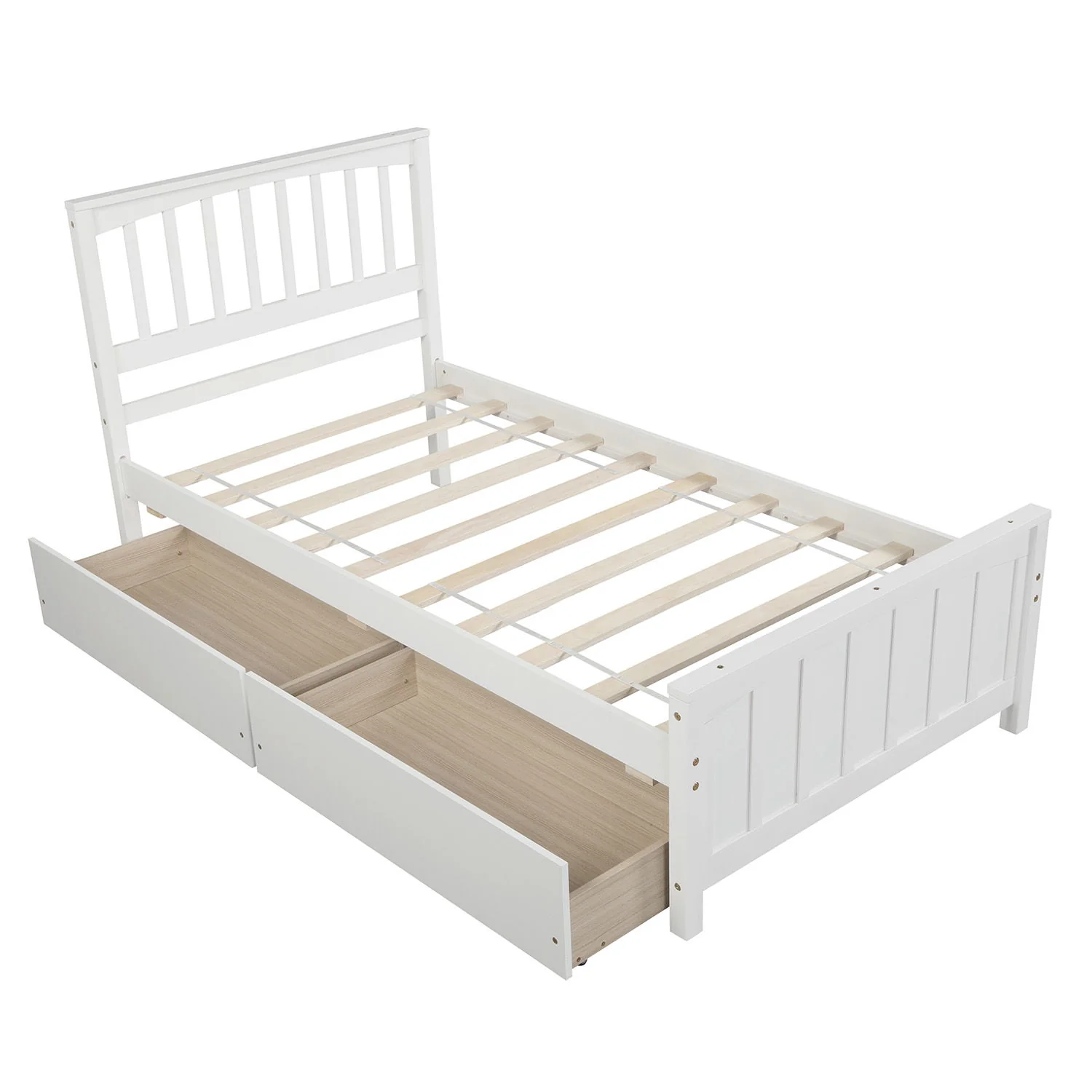 Platform Bed With Two Drawers - Image 7