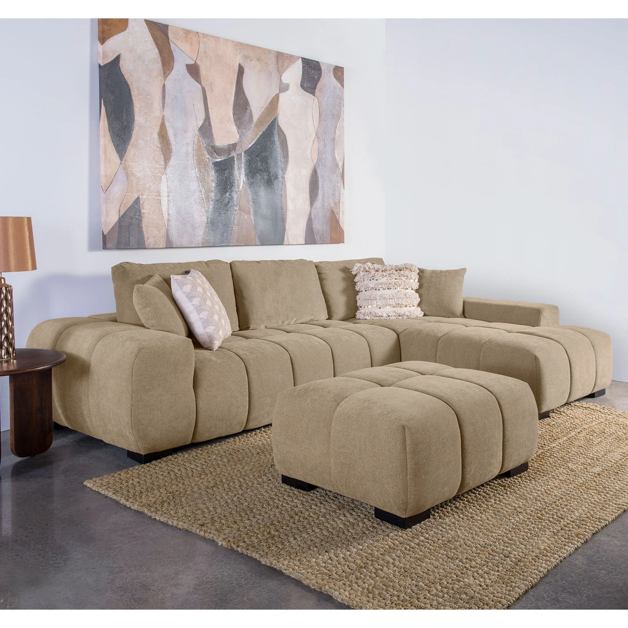 Plather - Sectional Chaise Sofa - Image 11