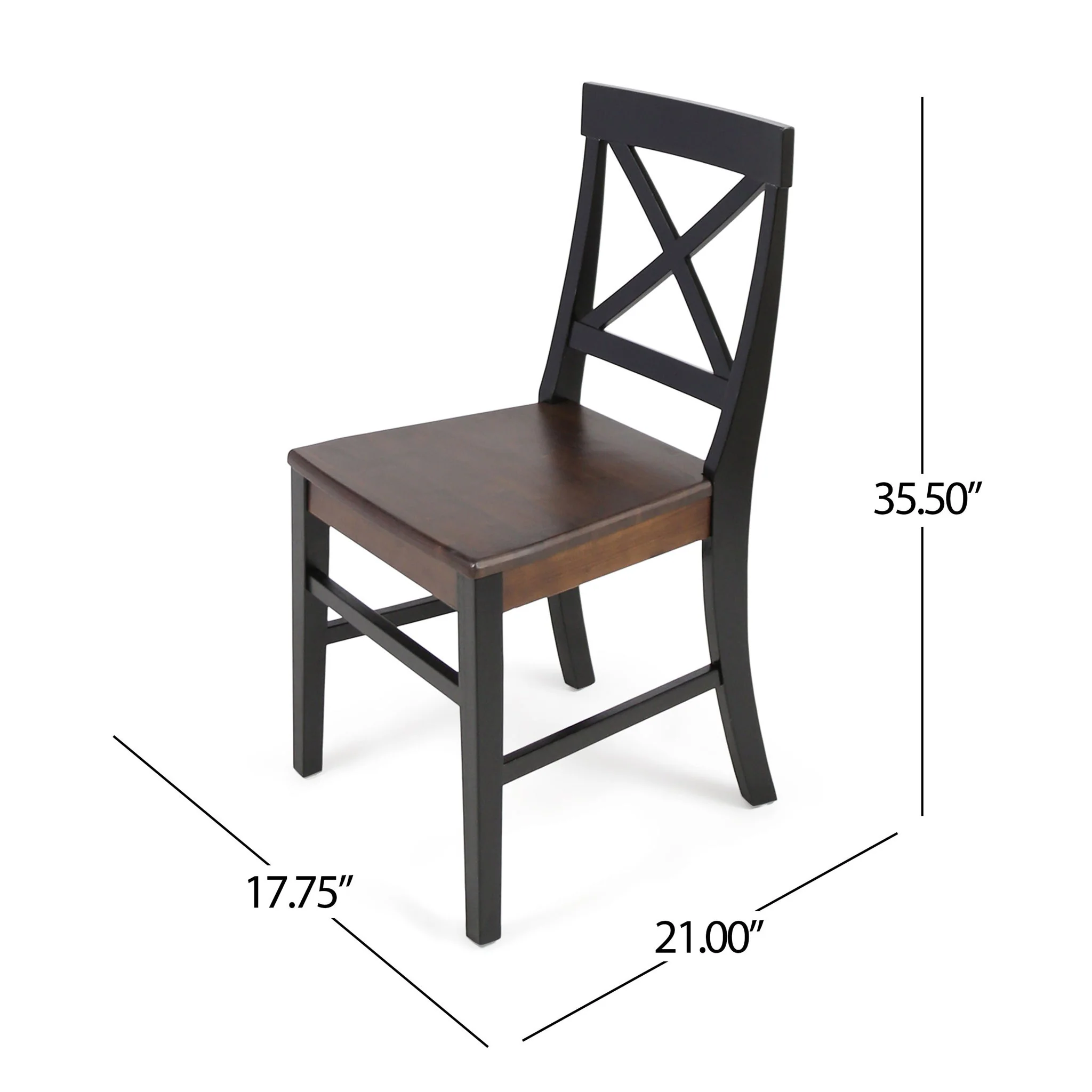 Plethora - Dining Chair With X Shaped Back (Set of 2) - Image 28