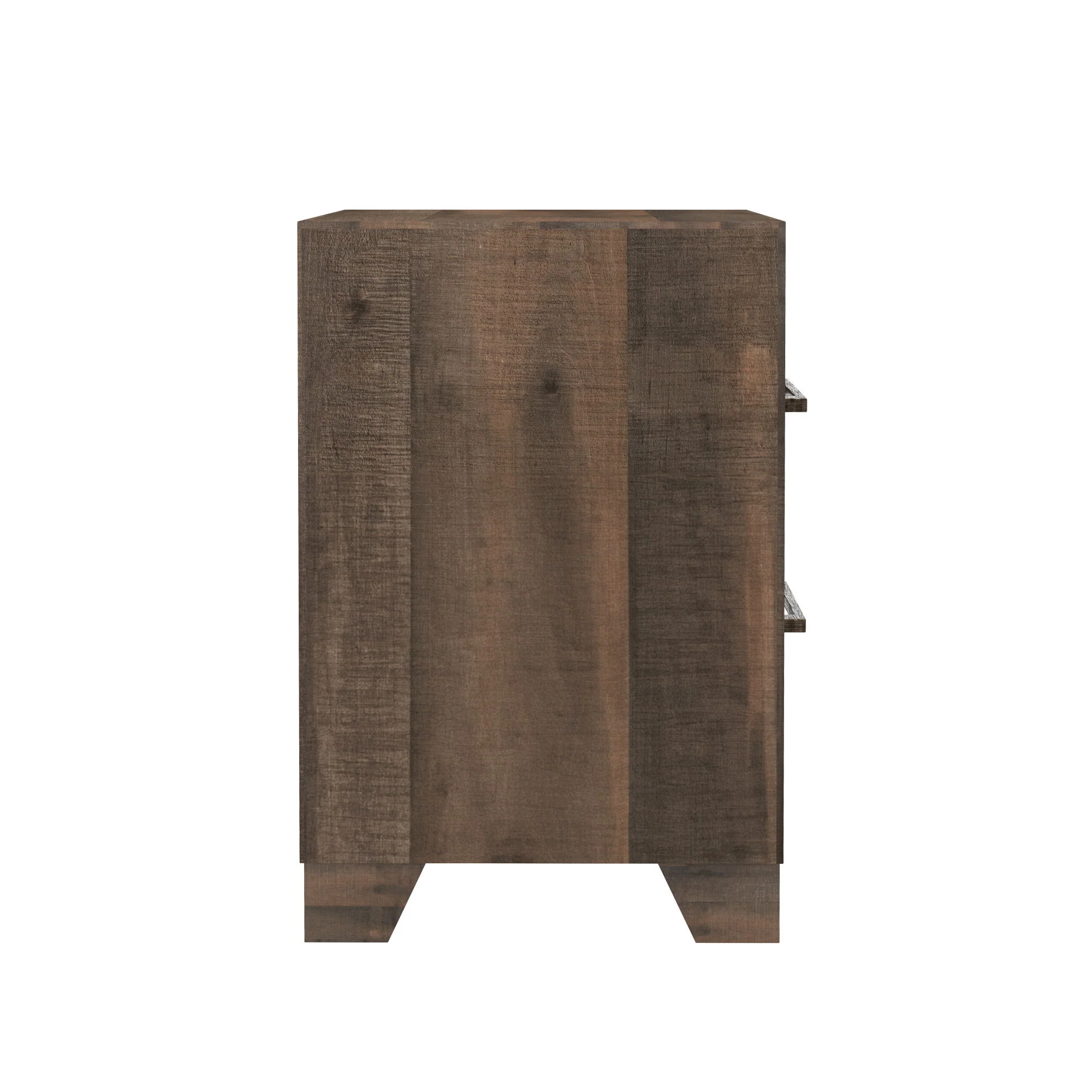 Plinz - 2 Drawer Nightstand - Brown - Image 2