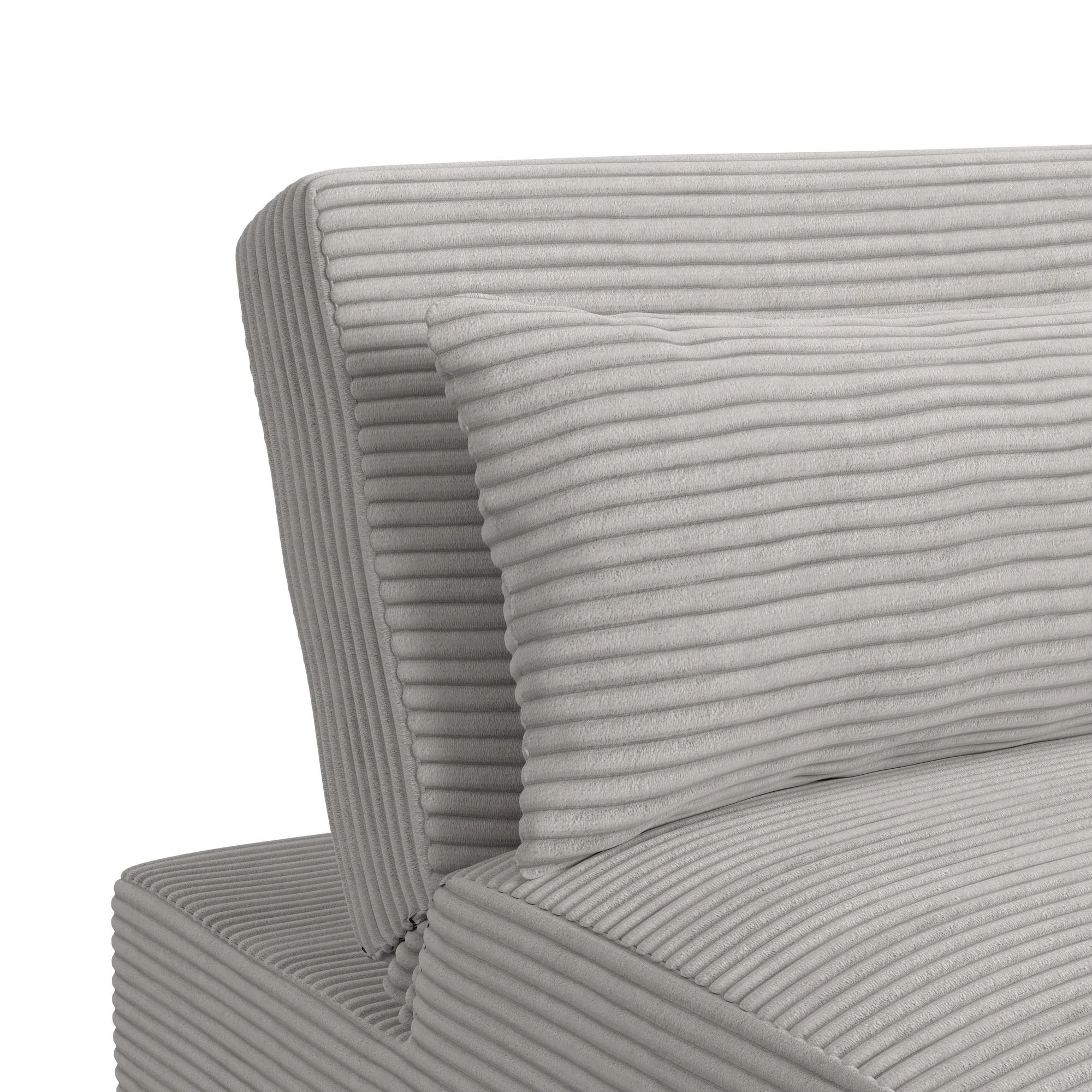 Pluto - Chair With Kidney Pillow, Klik Klak And Pop Up - Coronado Gray - Image 7