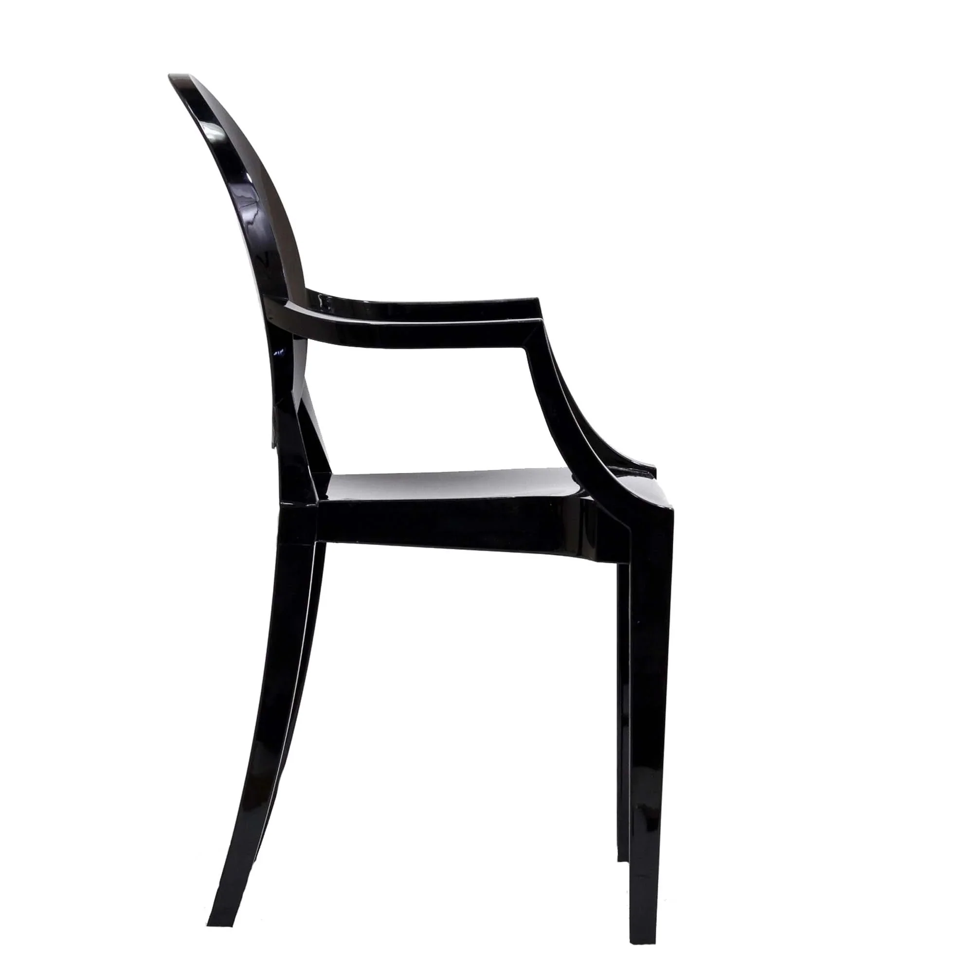 Polycarbonate Dining Armchair Set of 2 - Image 3
