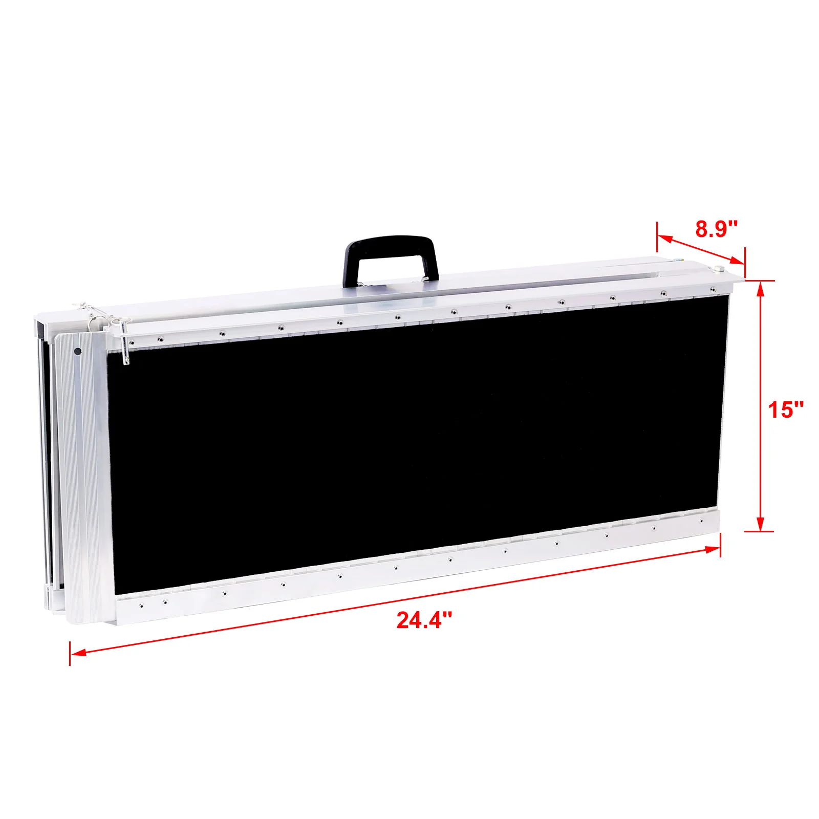 Portable And Foldable Wheelchair Ramp With Non Skid Surface - Image 12