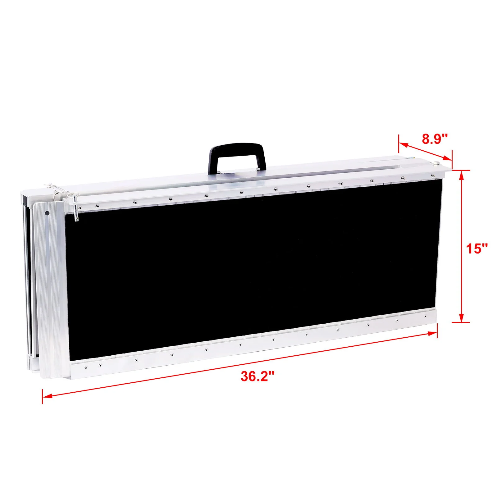Portable And Foldable Wheelchair Ramp With Non Skid Surface - Image 4
