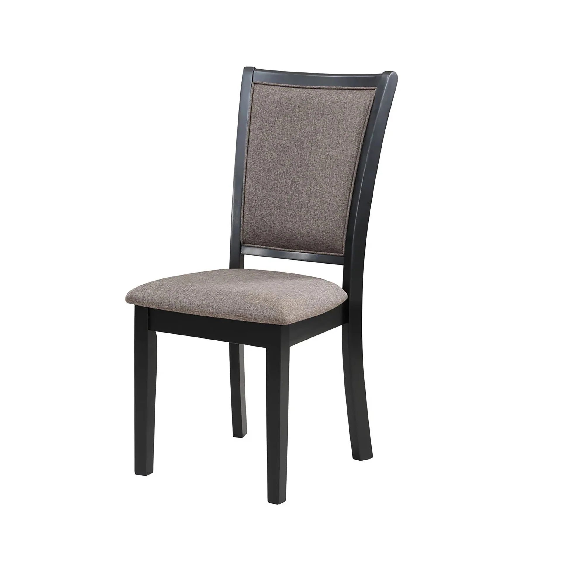 Potomac - 5 Piece Round Dining Set (Table & 4 Chairs) - Brown / Black - Image 3