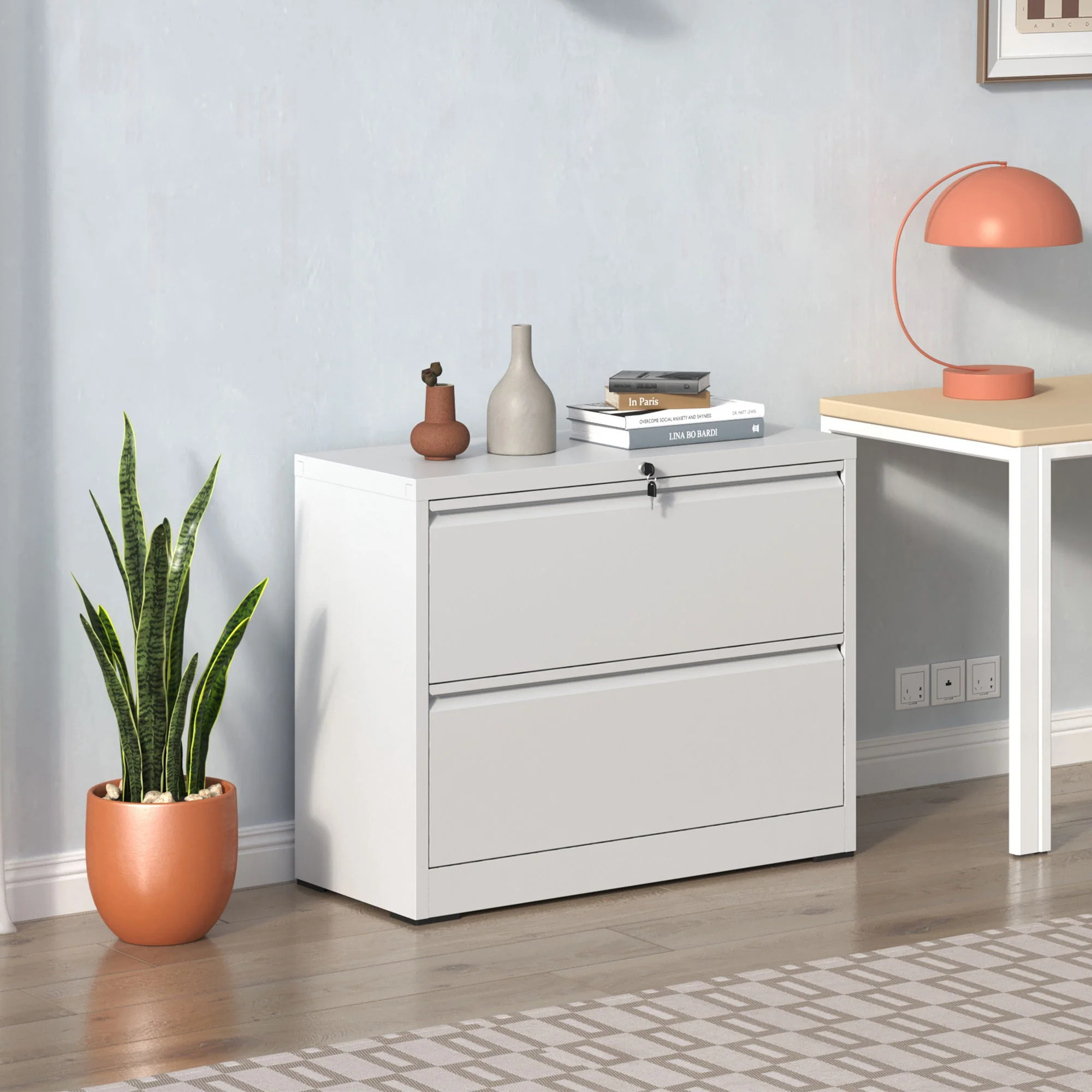 Premium Drawer Metal Lateral File Cabinet With Lock - Image 65
